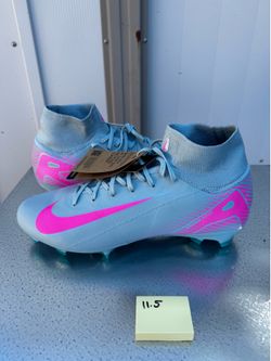 Nike Zoom Mercurial Superfly 10 Pro FG Soccer Cleats (HF9433-301) Size: 11.5