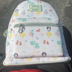 Loungefly Disney Snow White & the Seven Dwarfs Chibi Art Mini Backpack 