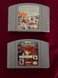 Pokémon Stadium & Star Wars Racers