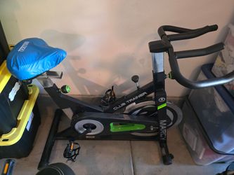 Marcy Club Revolution Bike Cycle Trainer for Cardio Exercise