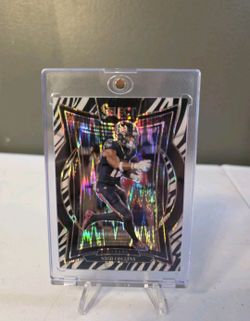 2024 Panini Select NICO COLLINS Zebra Prizm SSP Houston Texans