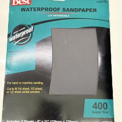 Do It Best 400 Super Fine Waterproof Sandpaper