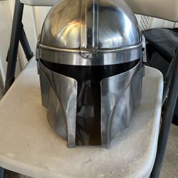 Mandalorian Metal Wearable Helmet 