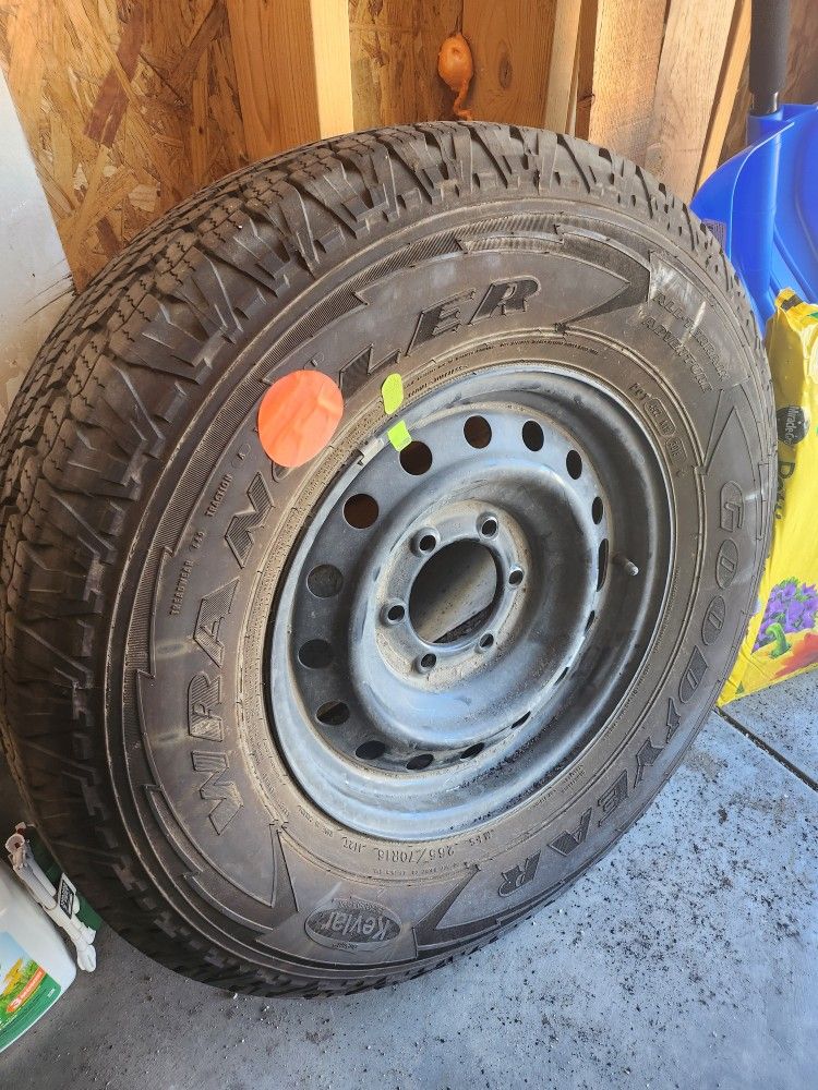 2019 Toyota Tacoma Spare Tire