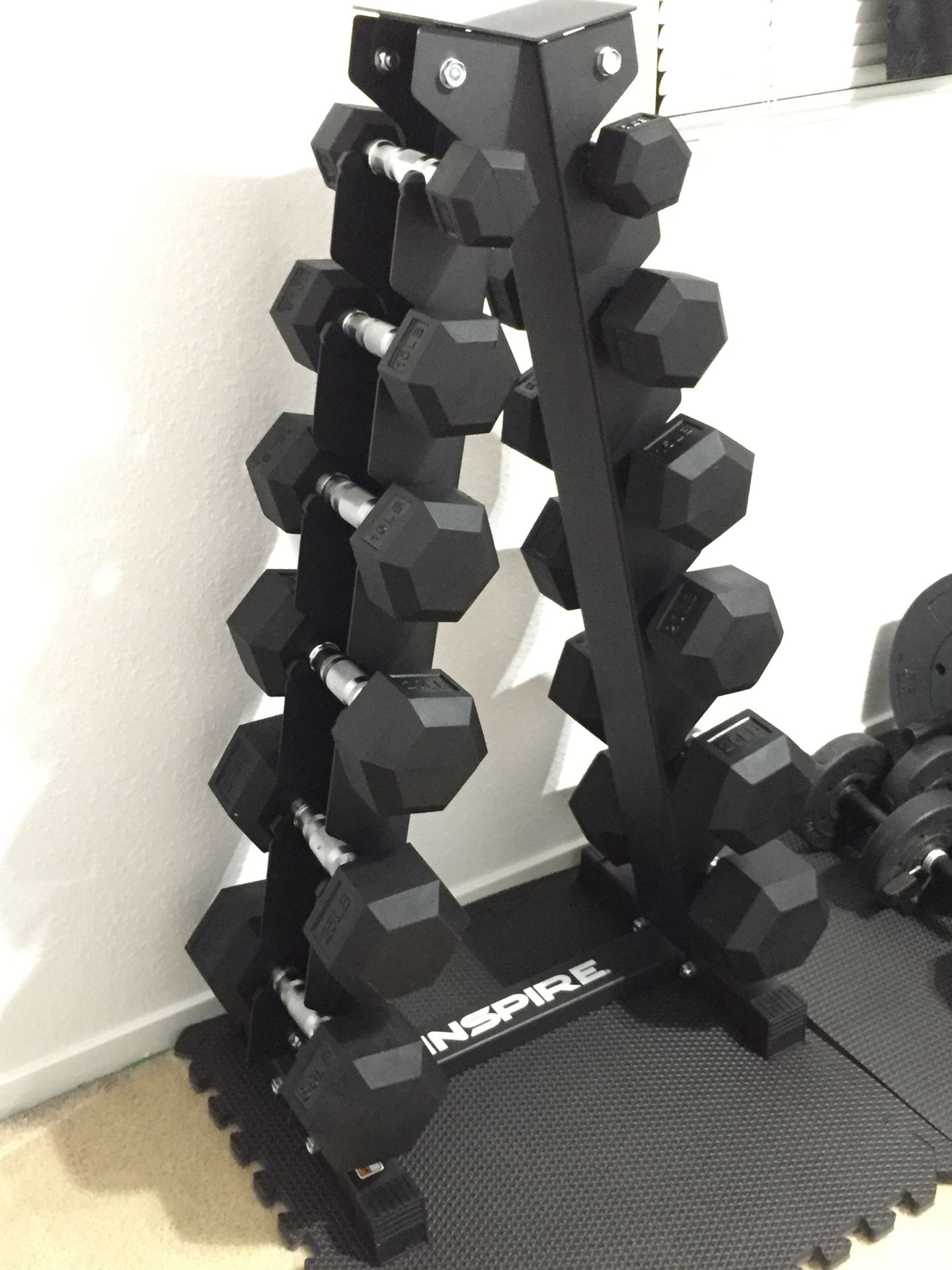 Weight Set w/ Rack Brand New