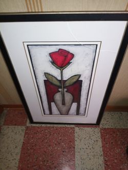 Large Framed Flora