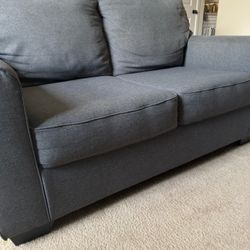 Loveseat couch - used but in still good condition, Grey
