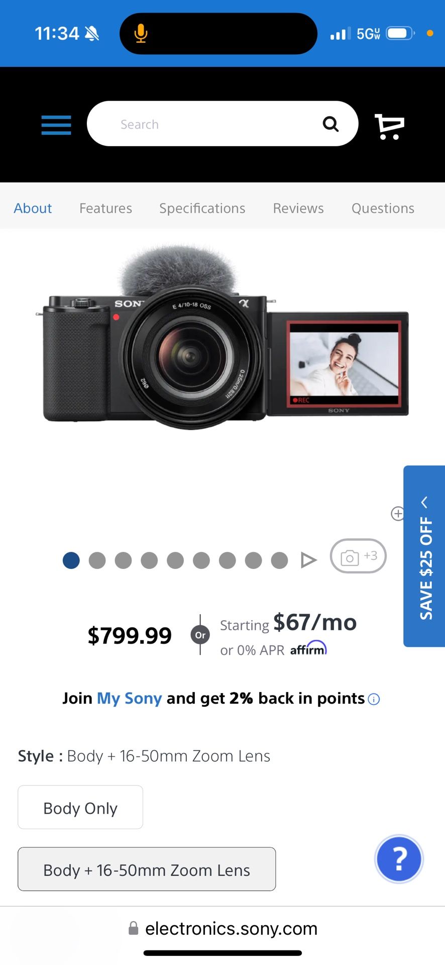 Sony Zv-e10