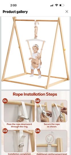 Baby jumper and swing