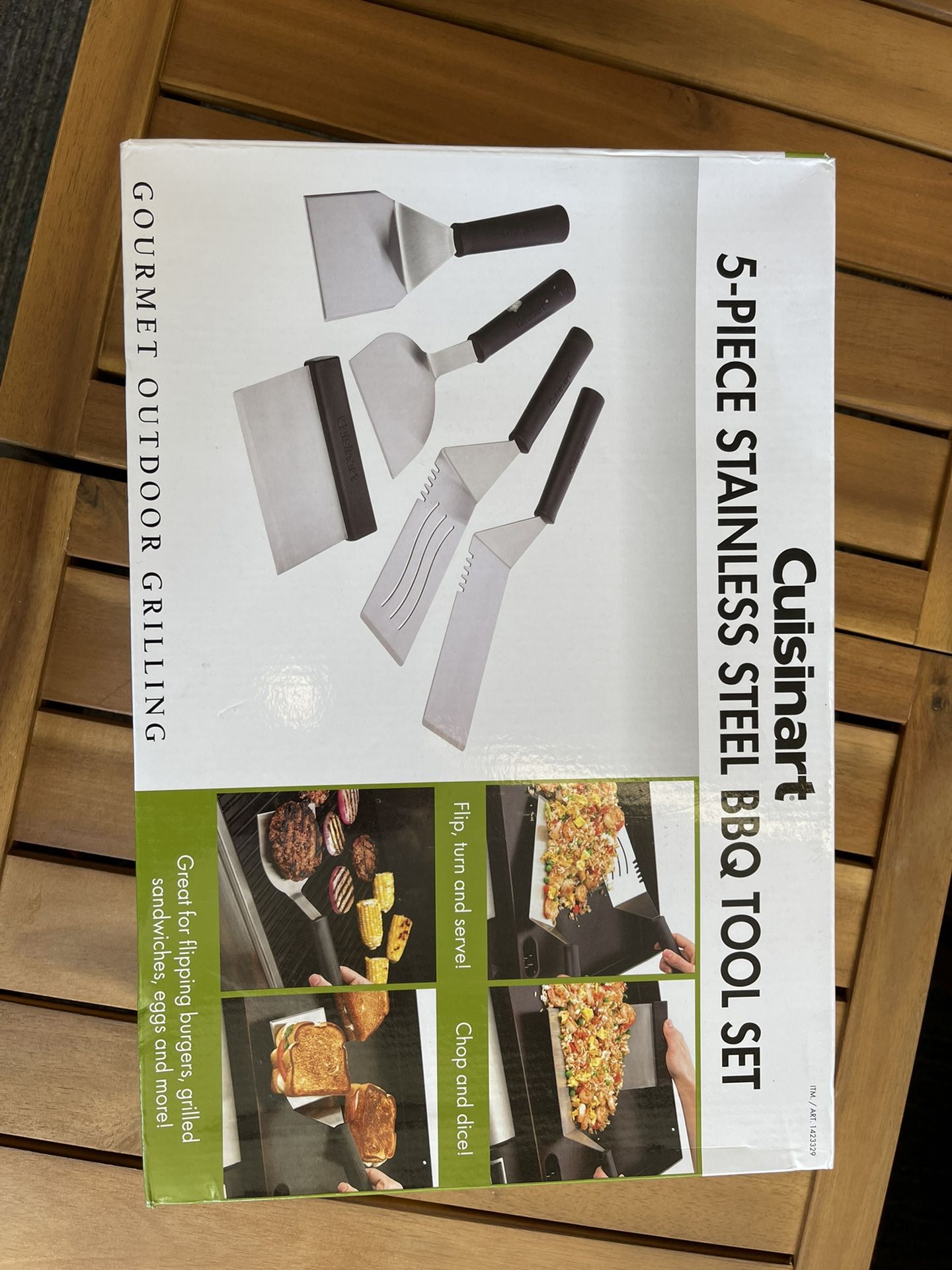 Cuisinart 5pc Stainless Steel BBQ Tool Set