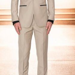 3-Piece Men’s Suit Set – Slim Fit Tuxedo Blazer Solid Jacket Vest Pants Formal Business Wedding Party Prom Dress Suits