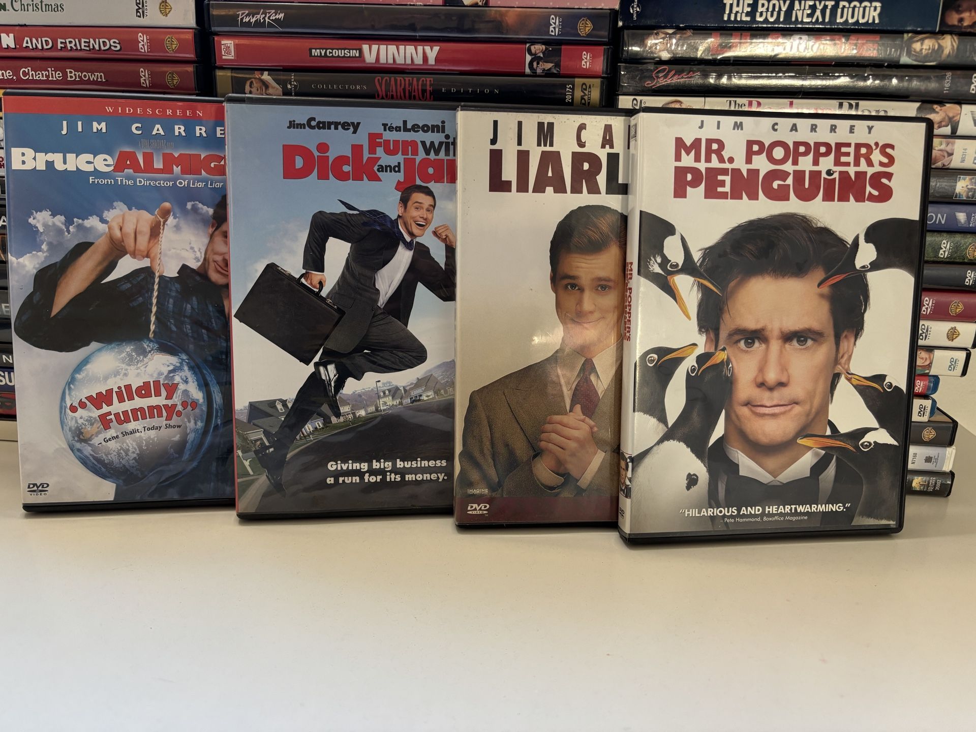 Jim Carry  4 Movies 
