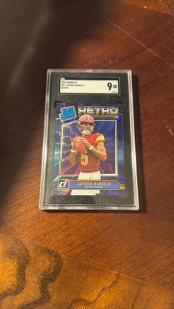 Retro Rated Rookie Sgc9 Jayden Daniels