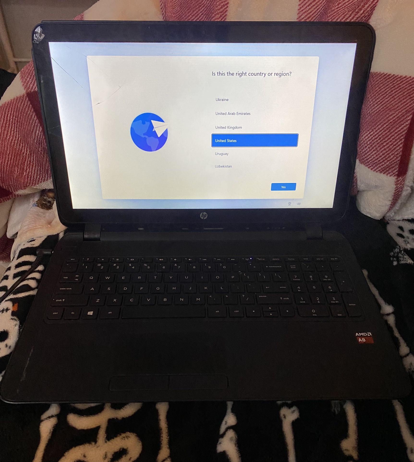 Hp 15 Notebook Pc 4GB