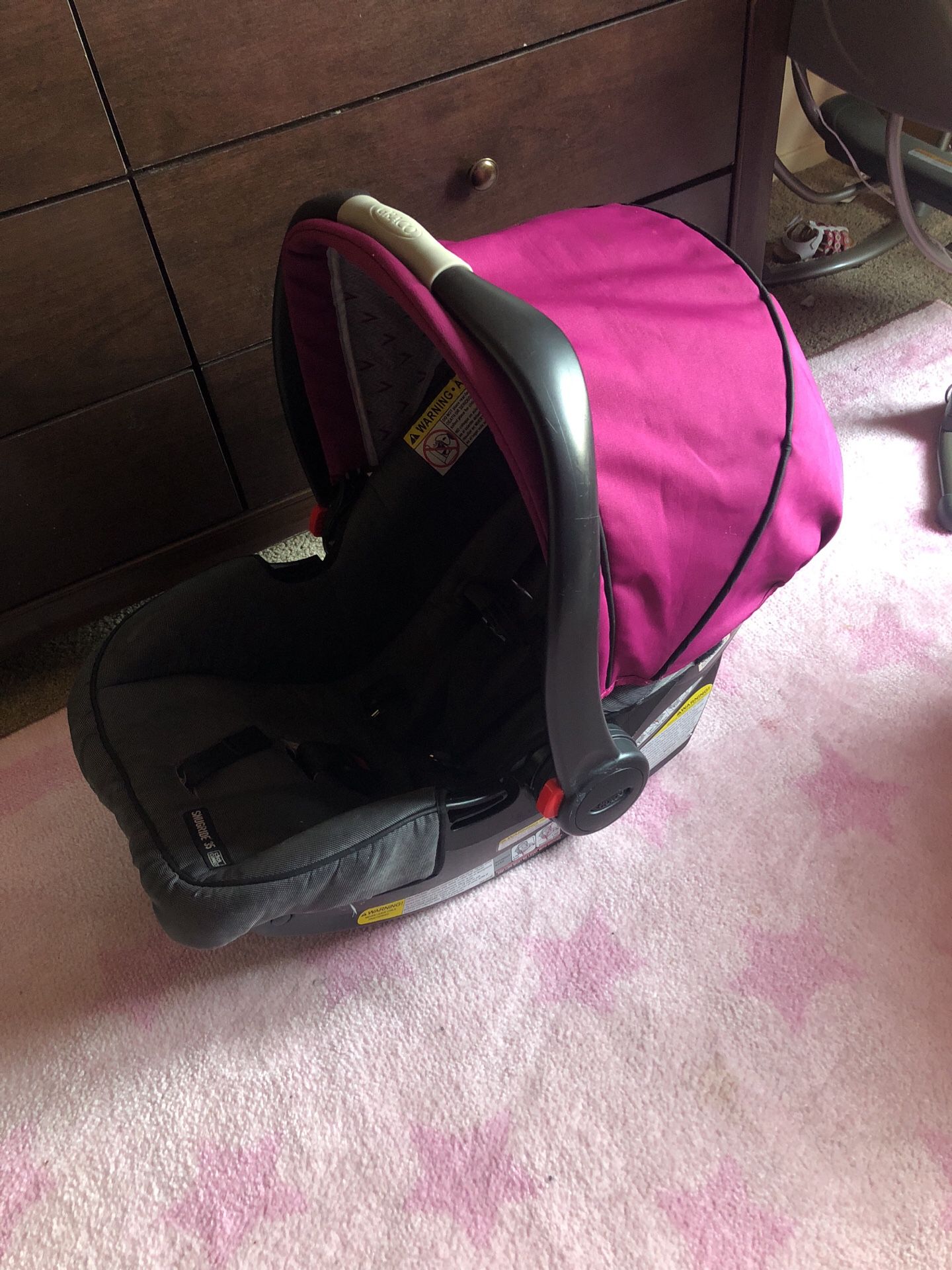 Craco car seat with stroller combo