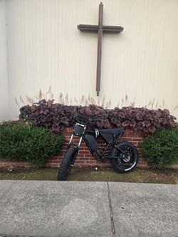 Moded ridstar 60v battery 2000w hub motor