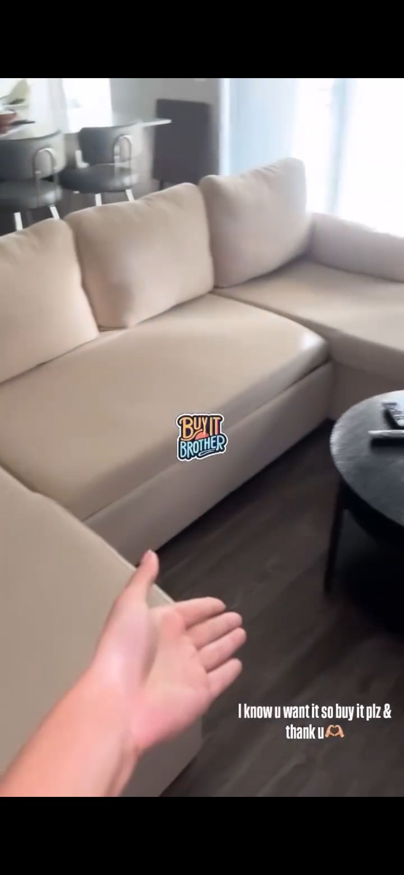 Soft Tan Couch With Storage And Fold Out