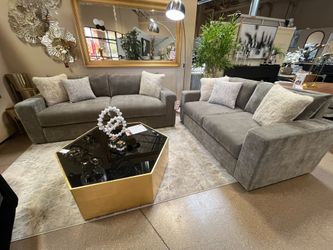 Cozy & Customizable Oversized 2-Piece Sofa Set