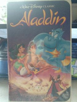 Walt Disney's Aladdin VHS