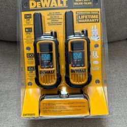 Dewalt New Walkie Talkie 2 w