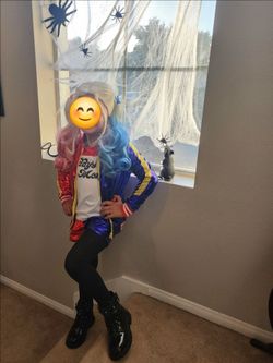 Kids / Girls Harley Quinn Costume size small