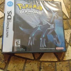 New Nintendo DS Pokemon Diamond Version Reproduction Game In Package Unopened