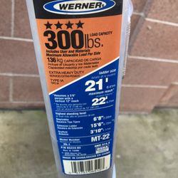 Werner Ladder 🪜 Multi Position Extensión 21’