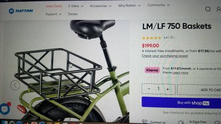 Rear Cargo Rack E-bikes, Regular Bikes