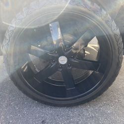 Strada 24 Inch Rims W/Tires