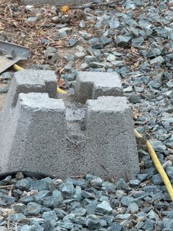Concrete Deck Blocks (used)