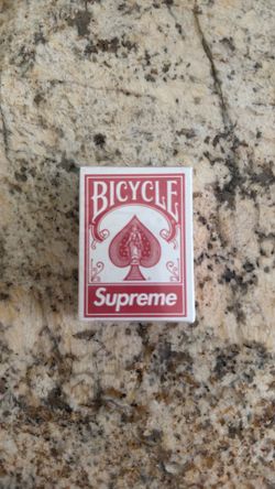 Supreme mini playing cards sealed