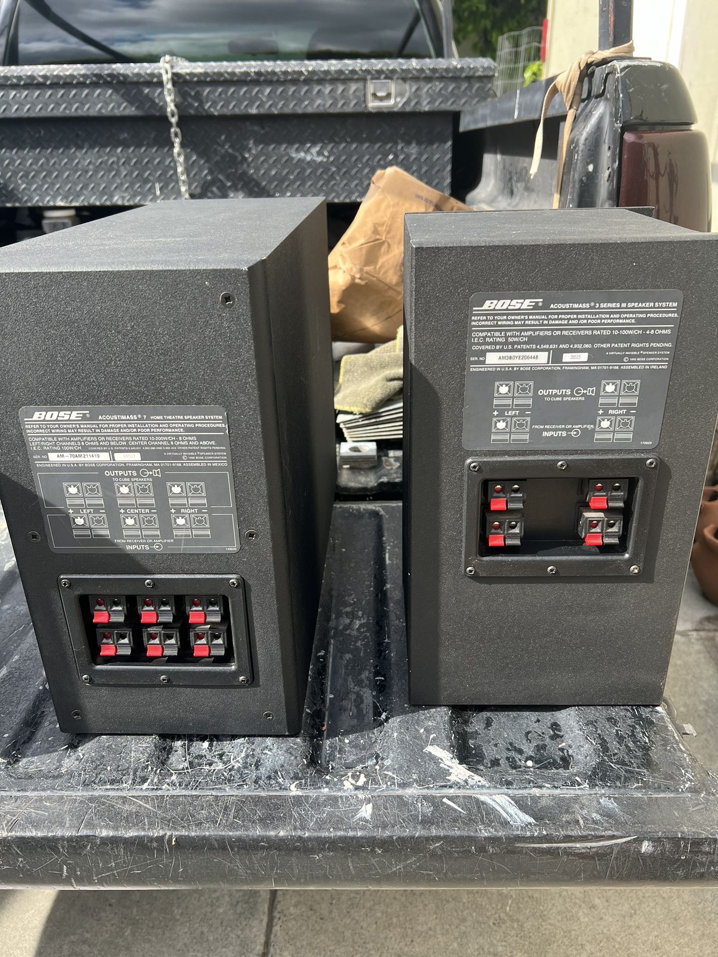 Bose Acoustimass System series and