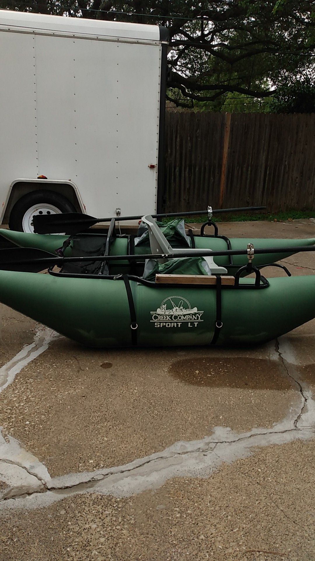 Creek company inflatable Pontoon boat