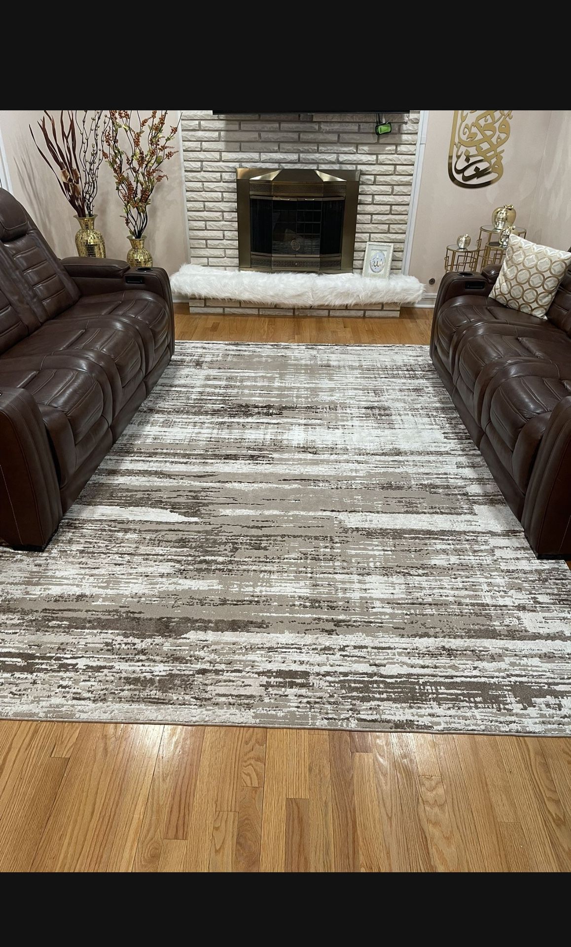 3 piece rug set, rarely used