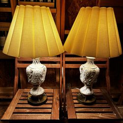 Antique  Table Lamps  $70 ($35 each lamp)