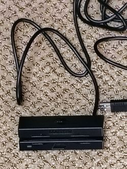 Dual Head Triple Track Magnetic Stripe Card Reader