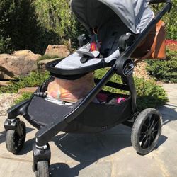 Baby Jogger City Select Lux Stroller Convertible 