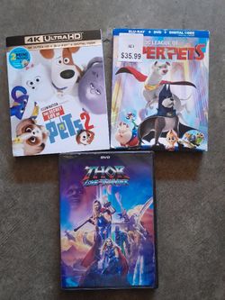 DVD Movies No Codes. DVD Never Been Used 