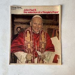 Chicago Tribune Pope John Paul II Special Section