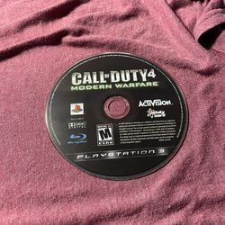 Call Of Duty 4 Modern Warfare (Ps3)