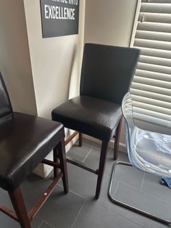 Leather Barstools