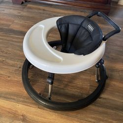Foldable Baby Walker with Wheels and Anti-Rollover