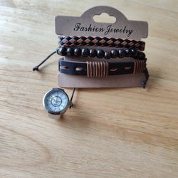 Ring watch With Bracelets