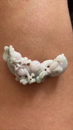 Jadeite Dragon Pi Xiu Pendant