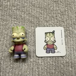 Kidrobot Simpsons Series 2 Zombie Bart No Spoon