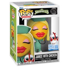 Funko pop Muppets Janice With Chicken