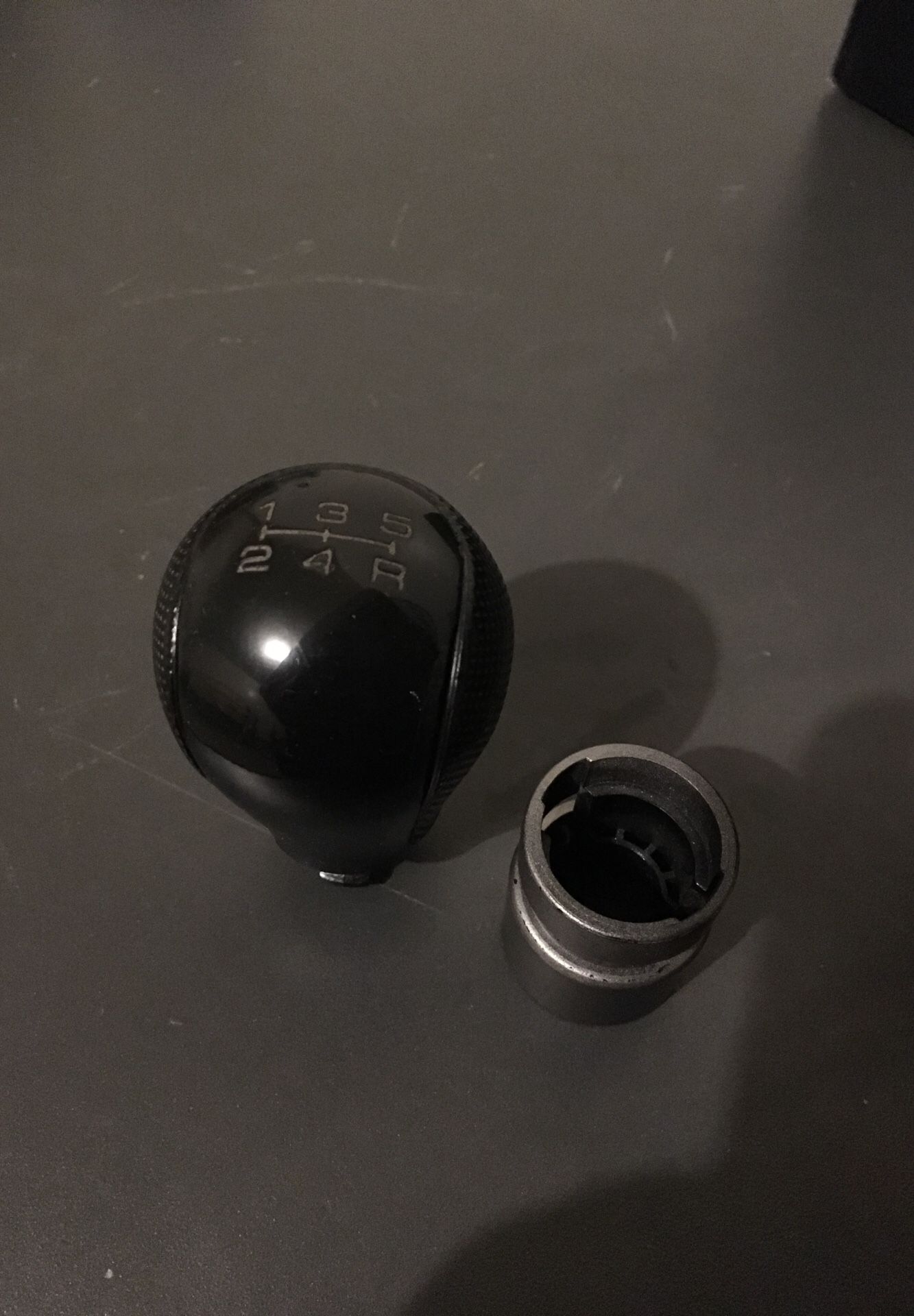 Acura Rsx 5 speed shift knob with boot/shaft cover