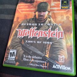 Wolfenstein For Xbox