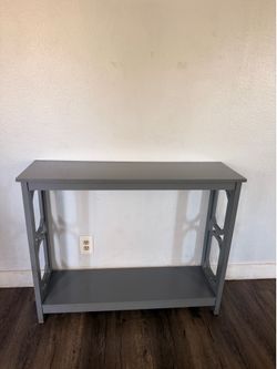 Grey shelf