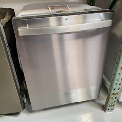 GE Stainless Steel Top Control With Plastic Interior Dishwasher 